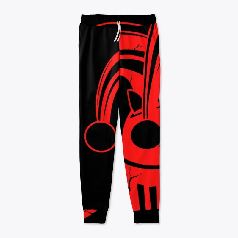 Red Jester Knight Joggers